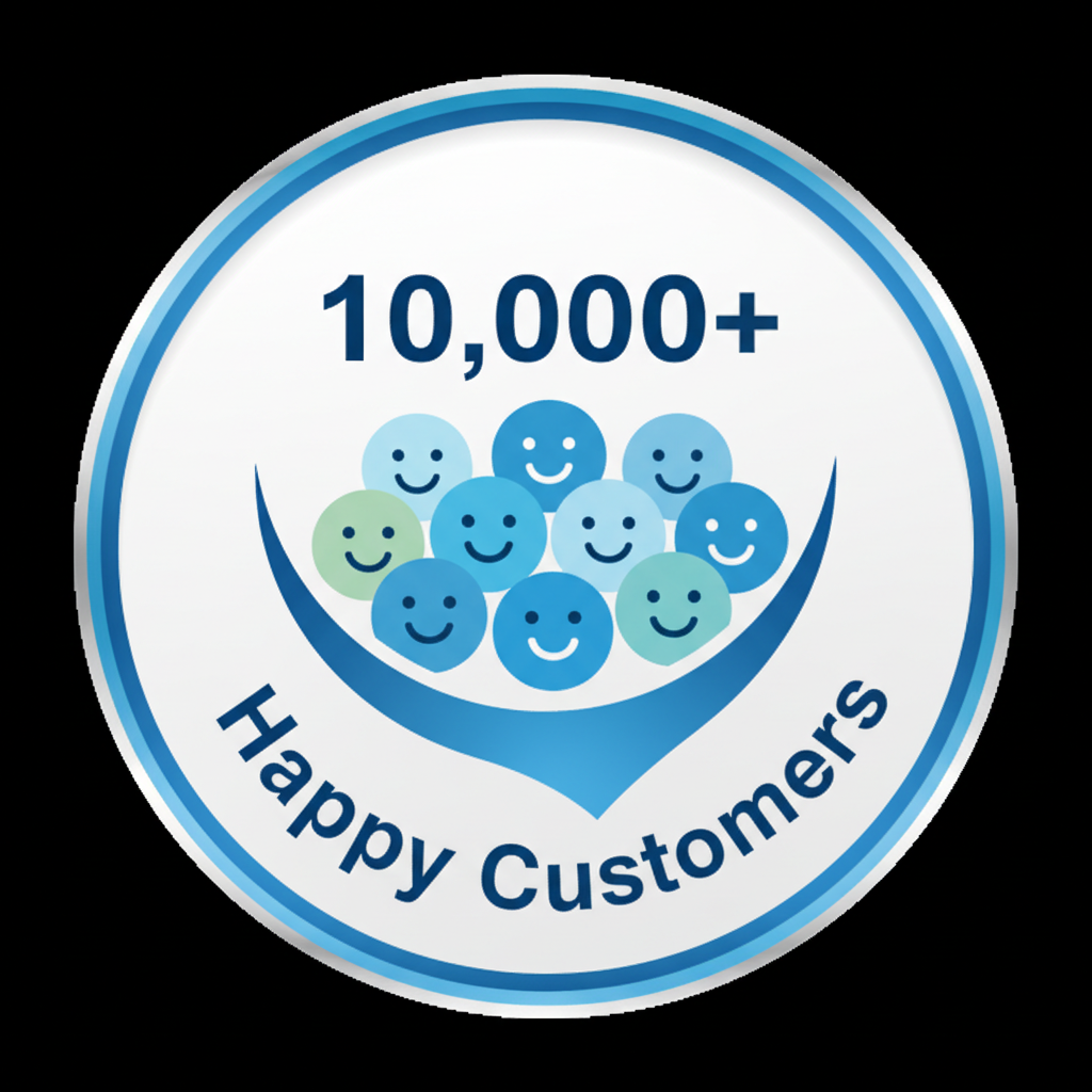 10,000+ Happy Customers Icon