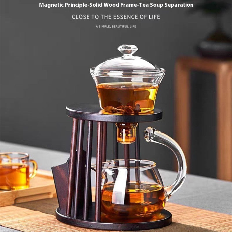 Home Tea Maker Kung Fu Tea Cup Lazy Magnetic Suction Type