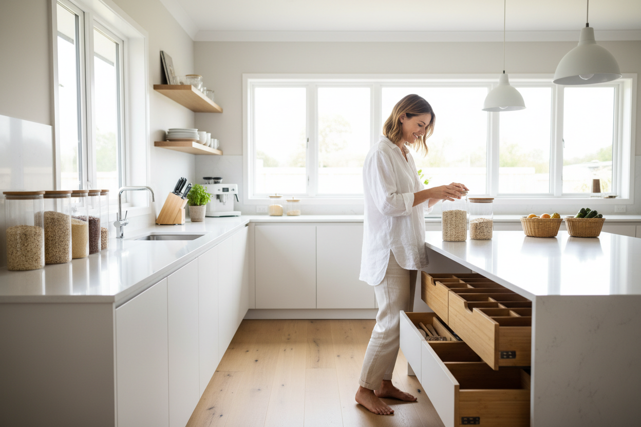 Alternative Kitchen Organization Scene